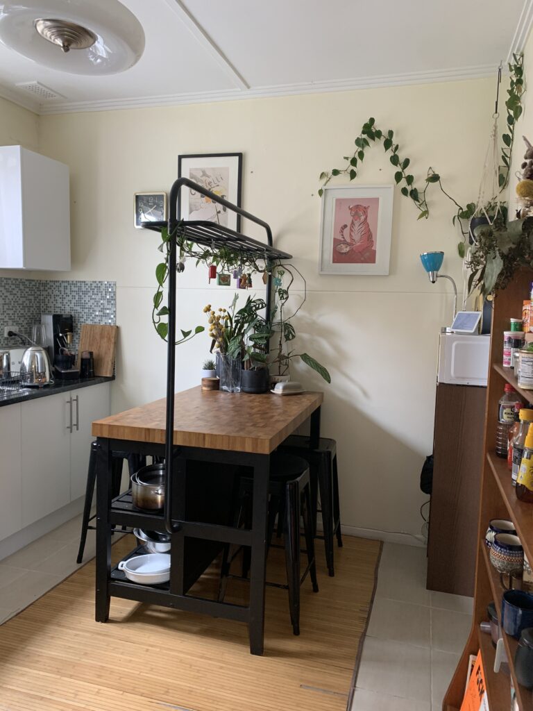 Photo of a small kitchen