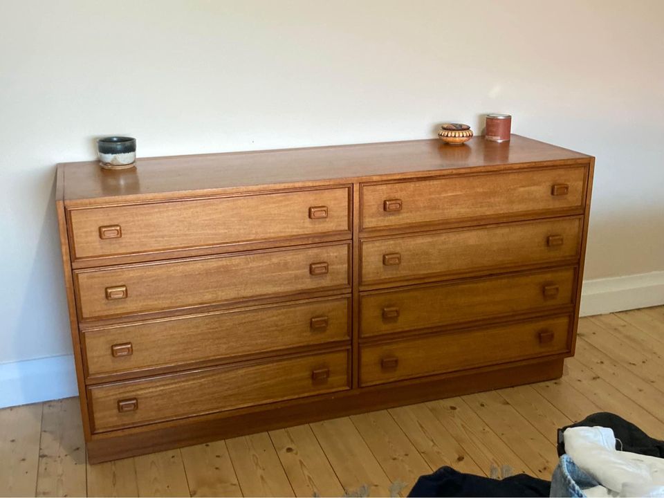 Photo of wooden drawers